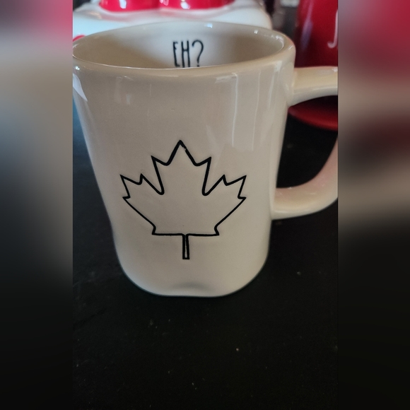 Rae Dunn Other - Rae Dunn EH? Leaf mug